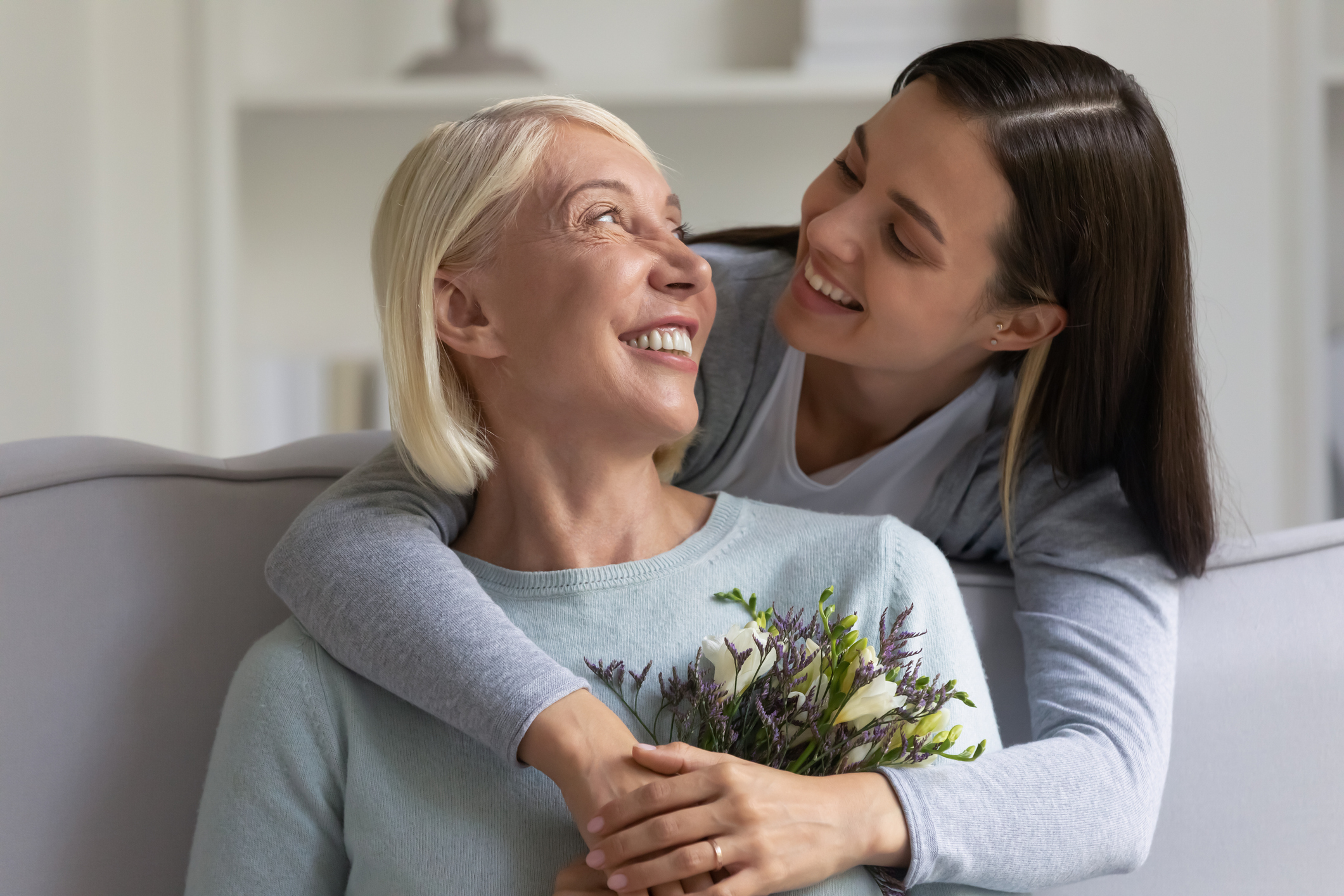 Mum with foster daughter